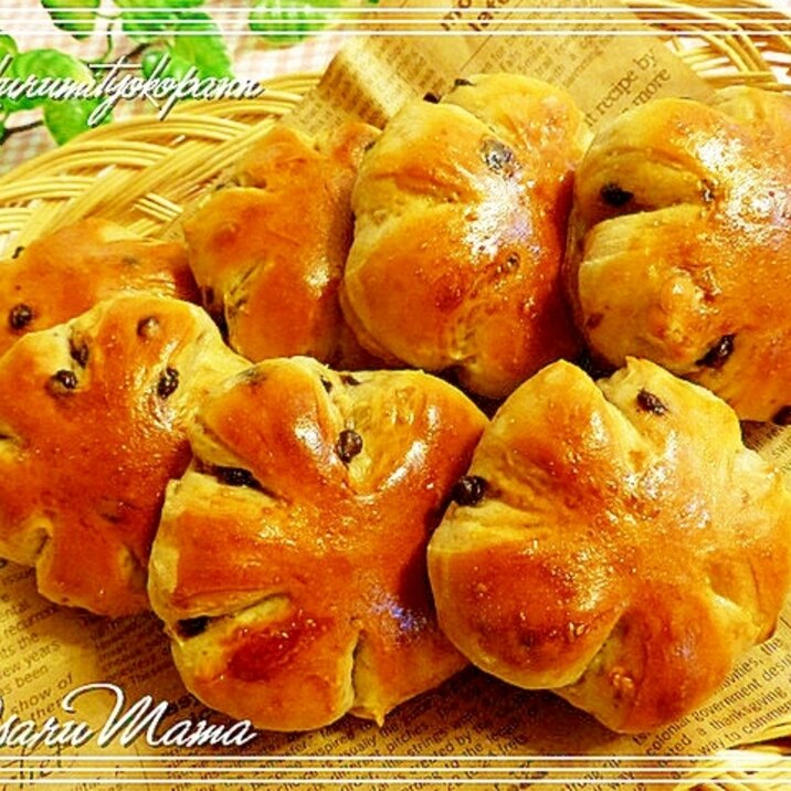くるみ入りチョコチップの可愛いパン レシピ 作り方 By Osaru Mama 楽天レシピ